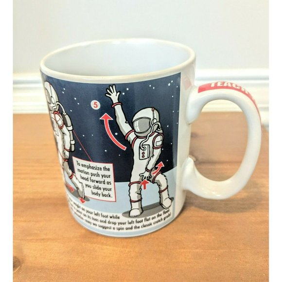 Learn To Moon Walk Ginger Fox Coffee Mug Cup Novelty Cup Iconic 80's Dance Move - Picture 2 of 6